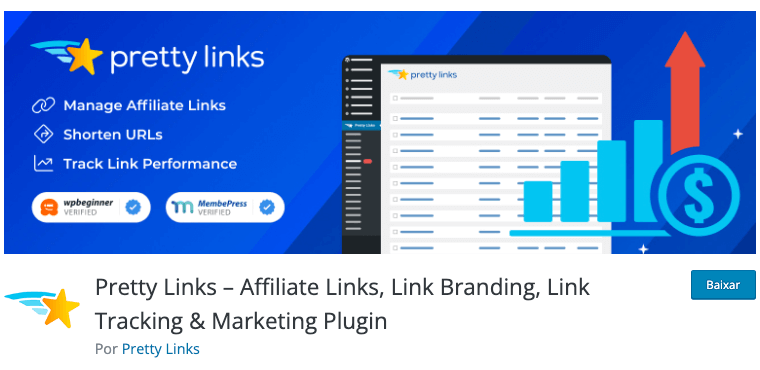 Os Melhores Plugins WordPress em 2024 Pretty Links - Os Melhores Plugins WordPress em 2024