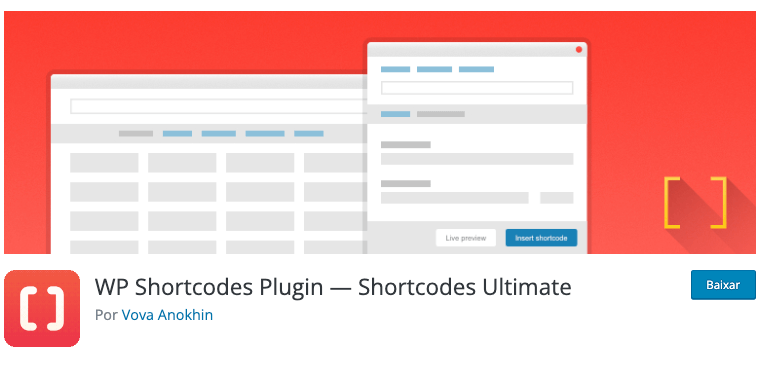 Os Melhores Plugins WordPress em 2024 wp Shortcodes Ultimate - Os Melhores Plugins WordPress em 2024
